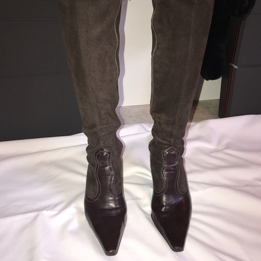 Suede Boots